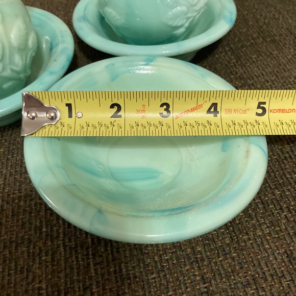 SOLD LCL // Avon Floral Wash Basin and Pitcher Collectible Beauty Vintage Bottle - Picture 10 of 10